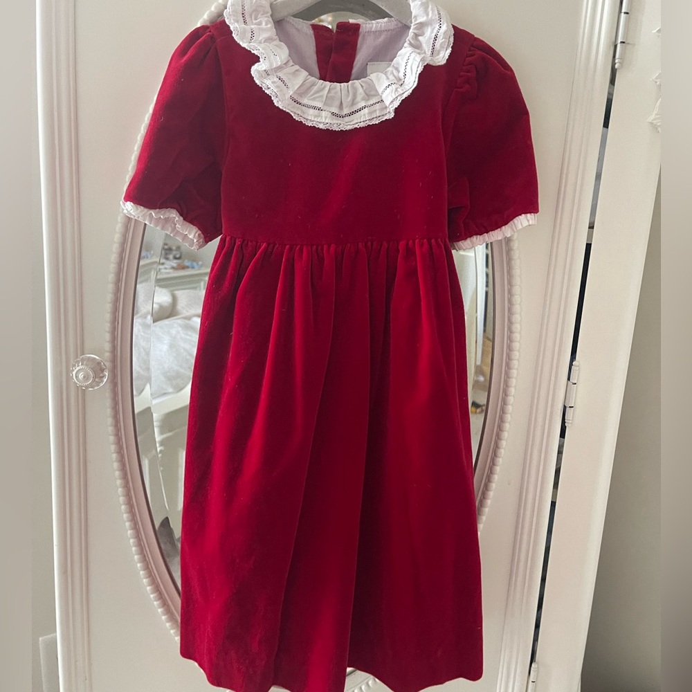 Edgehill collection velvet dress 4t